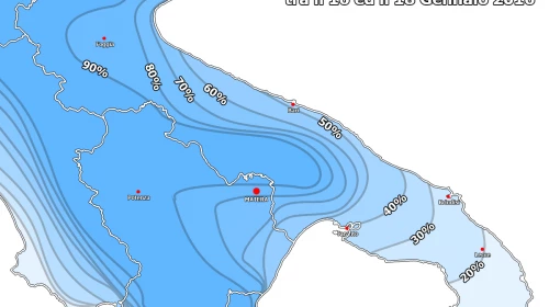 Gennaio 2016: Neve in arrivo dopo metà mese. Quali chance per Puglia e Basilicata?